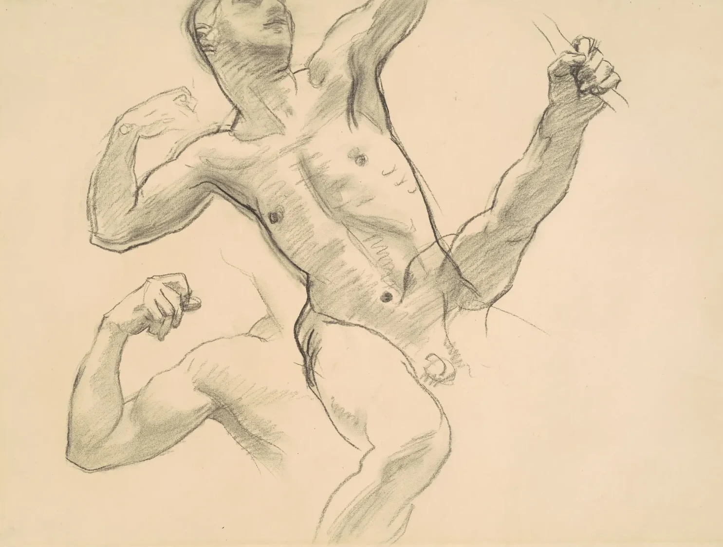 Studies of Achilles for "Chiron and Achilles", John Singer Sargent