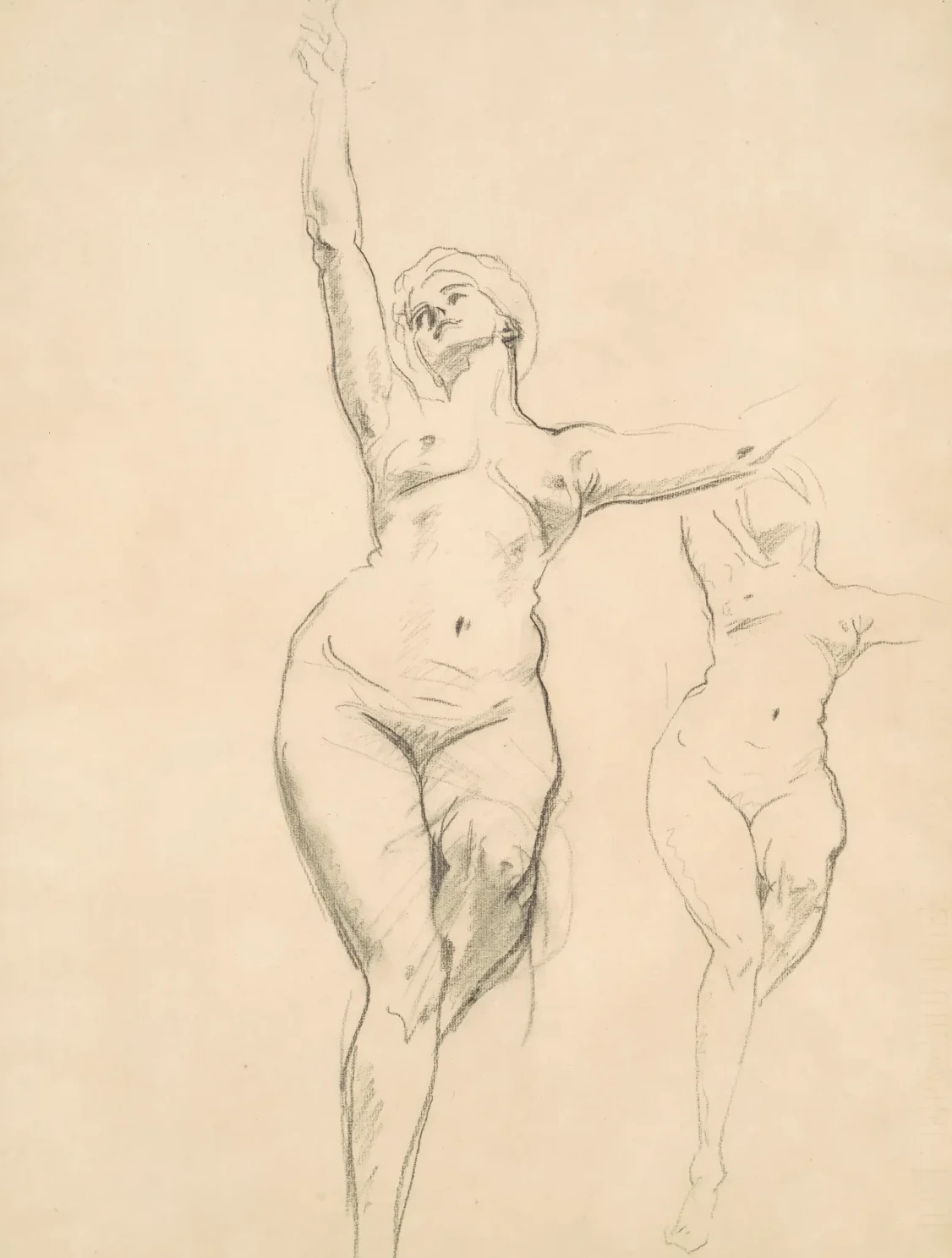 Studies of Victory for "Death and Victory", John Singer Sargent