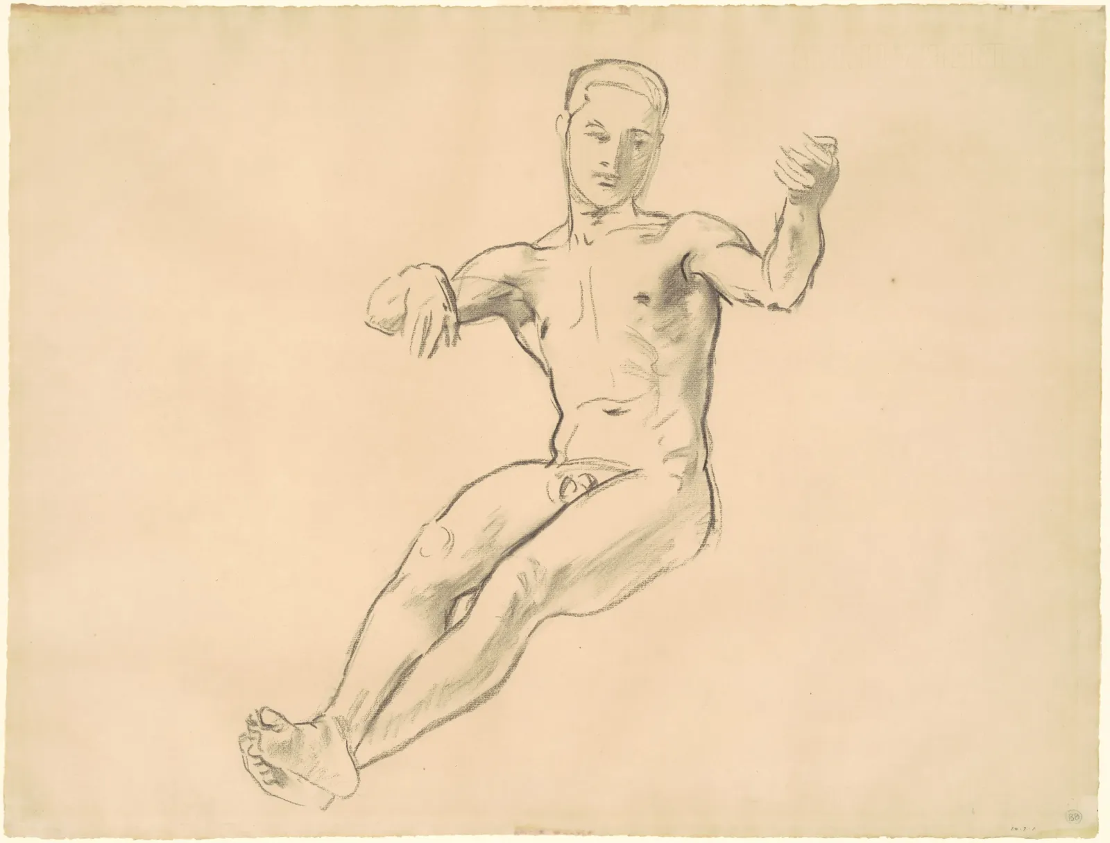 Study for "Arion", John Singer Sargent