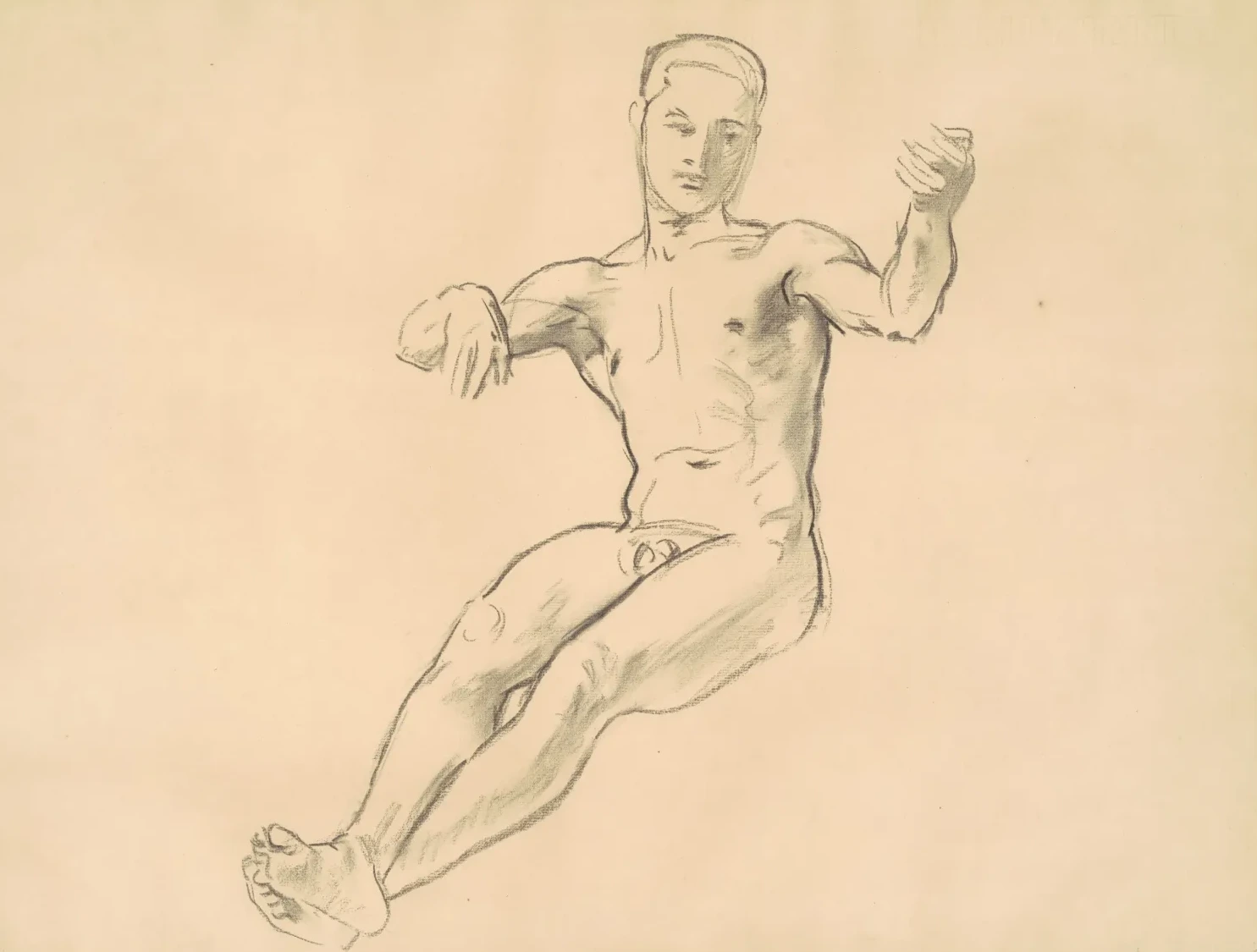 Study for "Arion", John Singer Sargent