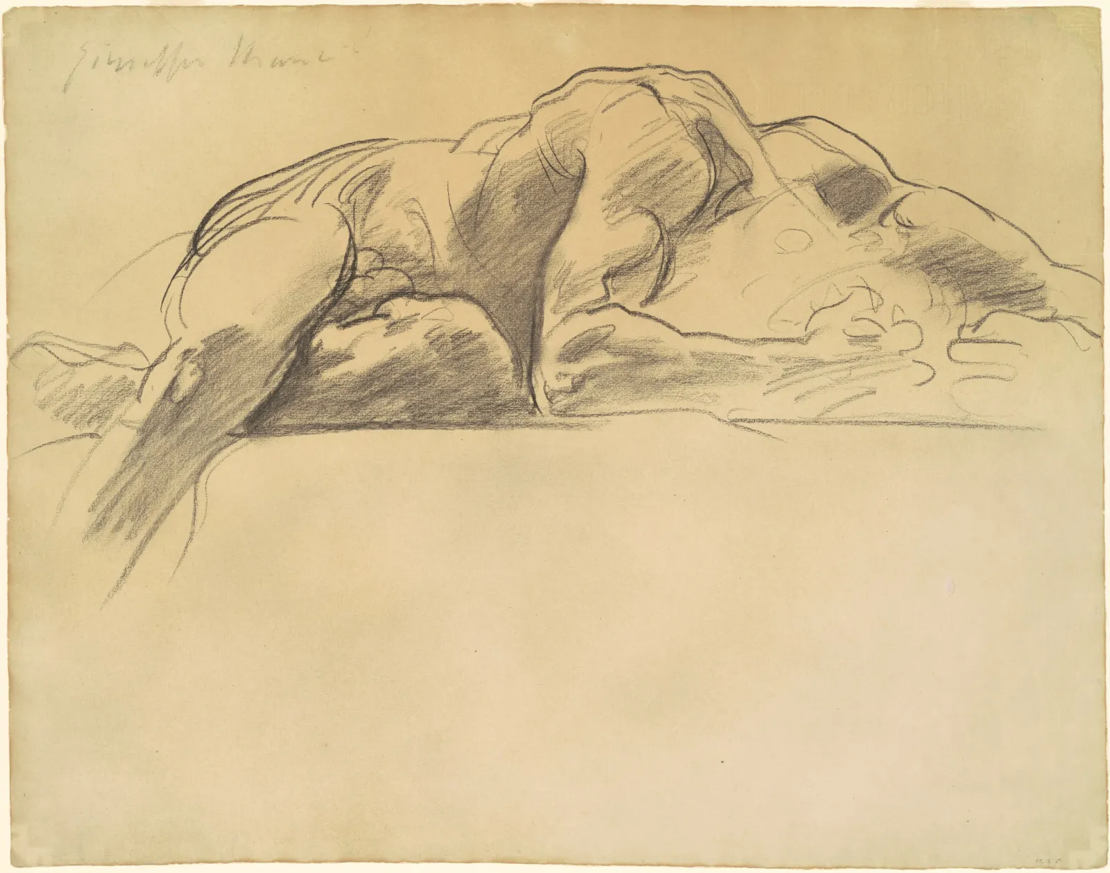 Study for "Hell", John Singer Sargent