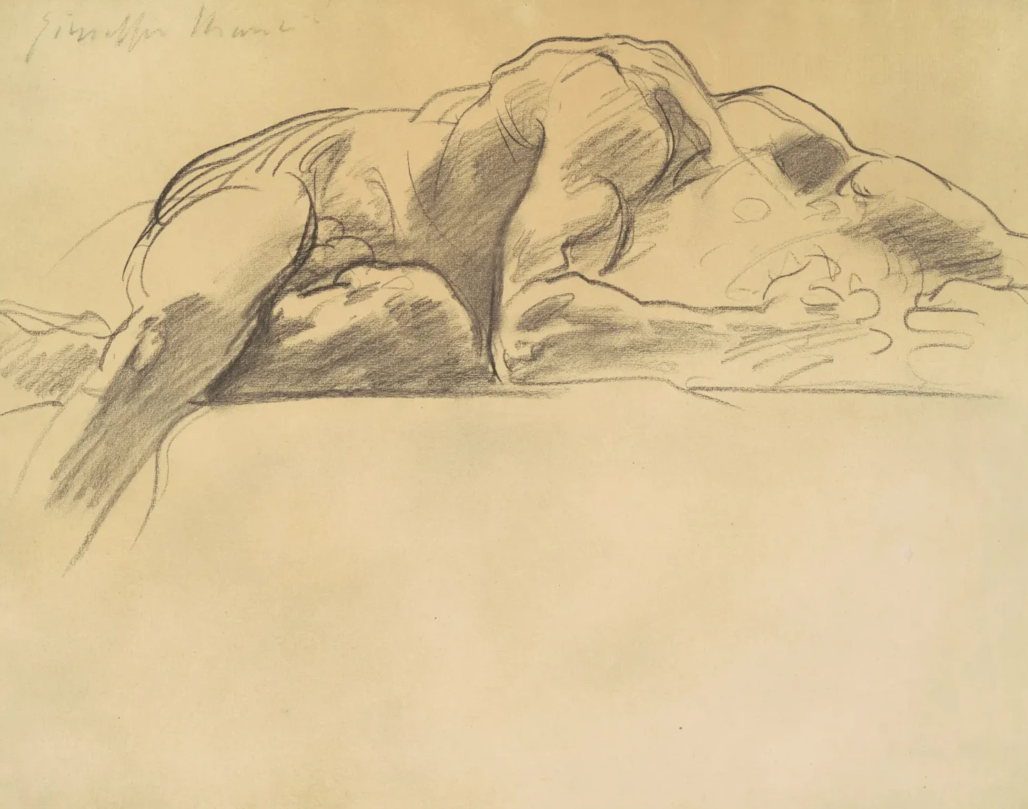 Study for "Hell", John Singer Sargent