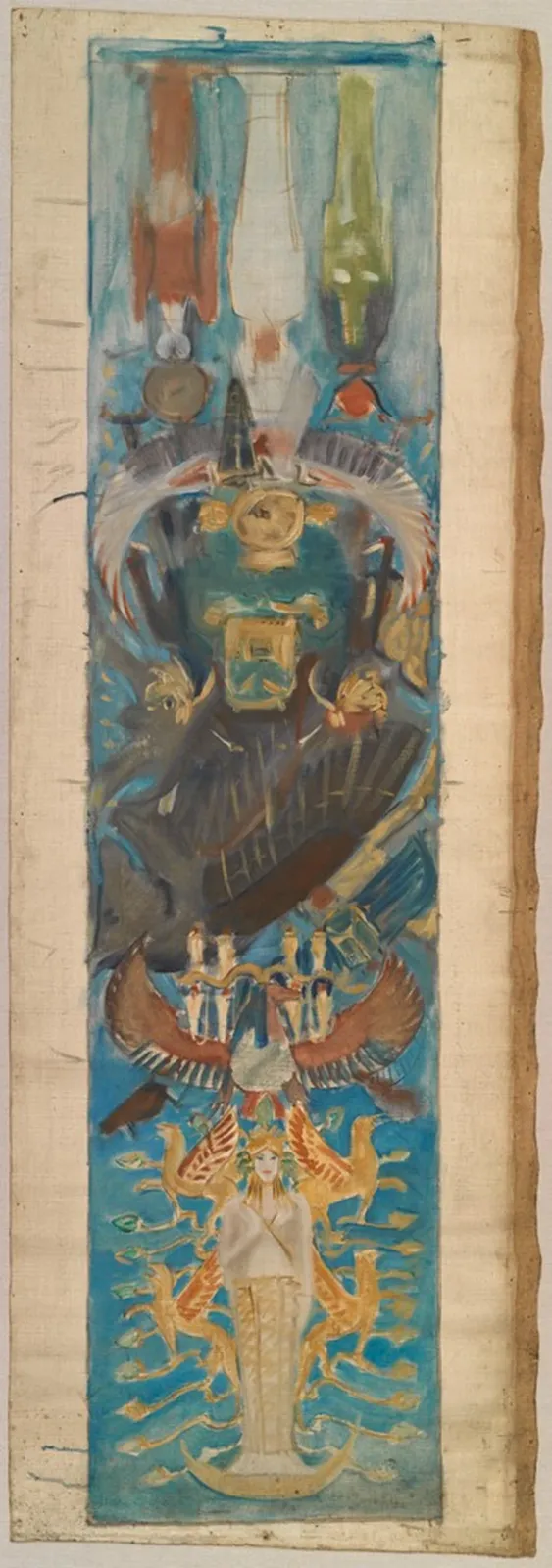 Study for "Pagan Gods," Boston Public Library, John Singer Sargent