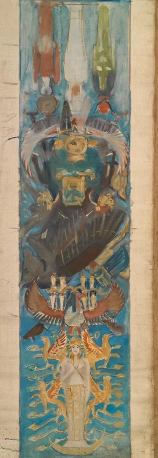 Study for "Pagan Gods," Boston Public Library, John Singer Sargent