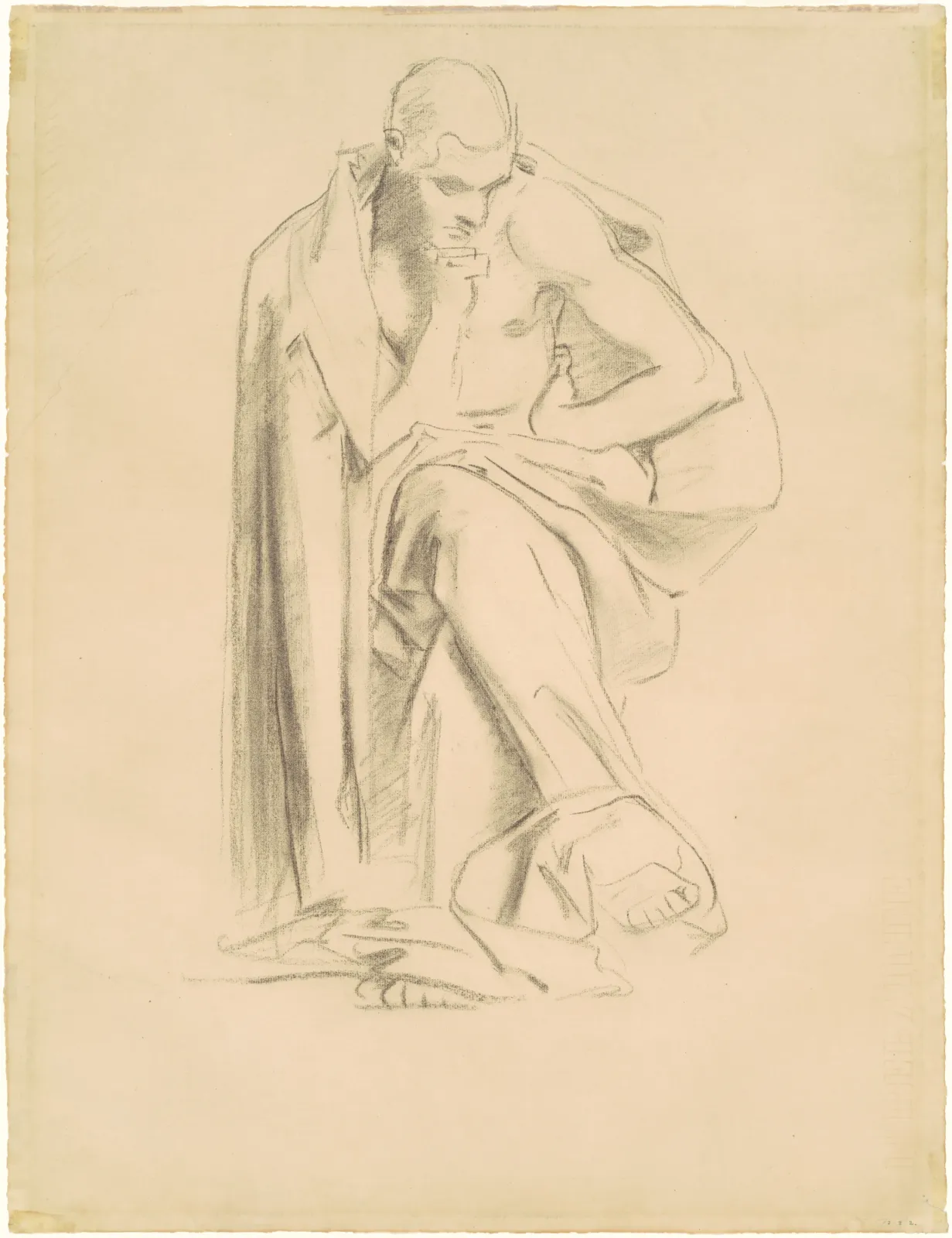 Study for "Philosophy", John Singer Sargent