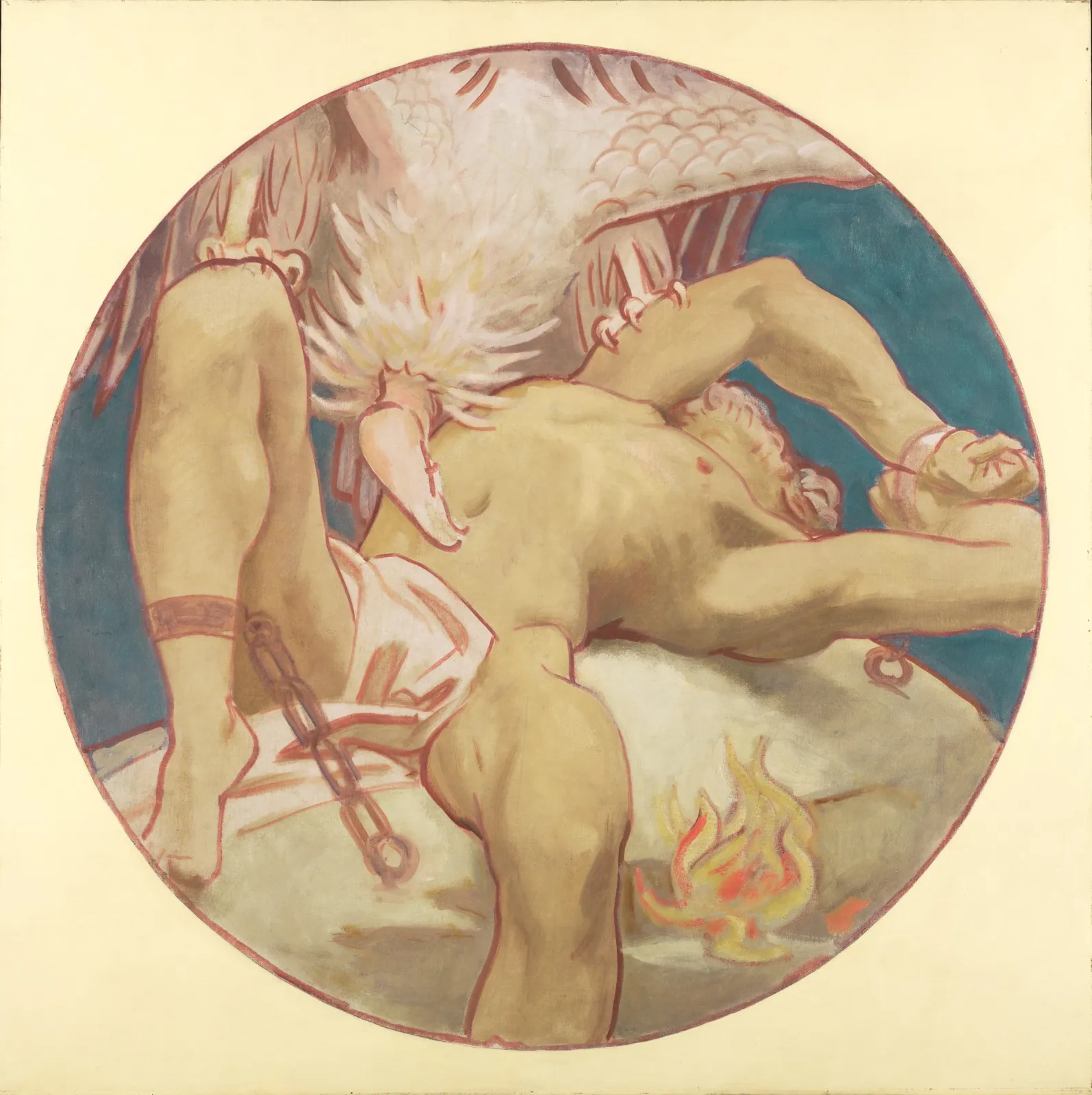 Study for "Prometheus," Museum of Fine Arts, Boston, John Singer Sargent