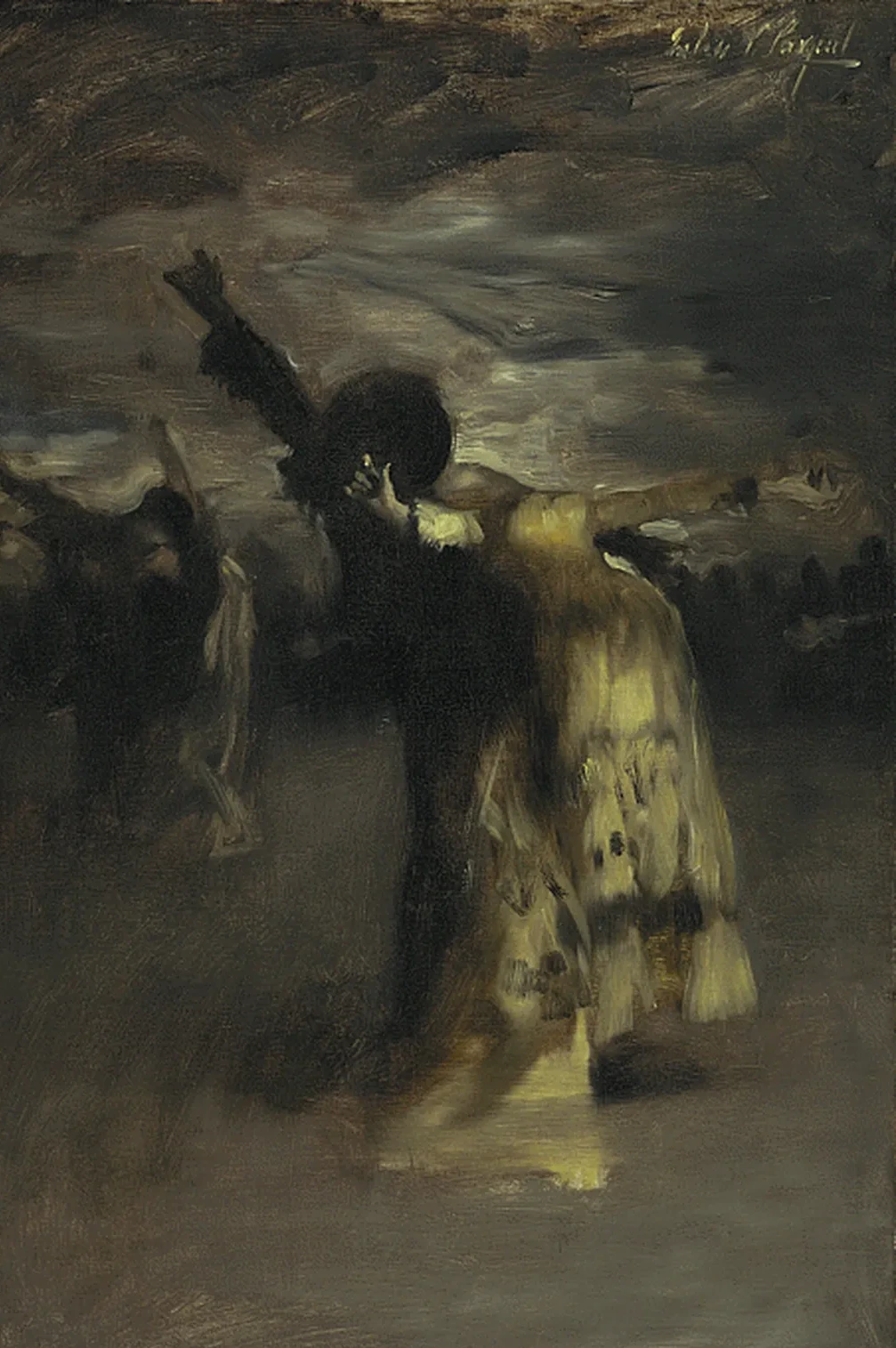Study for "Spanish Dance", John Singer Sargent