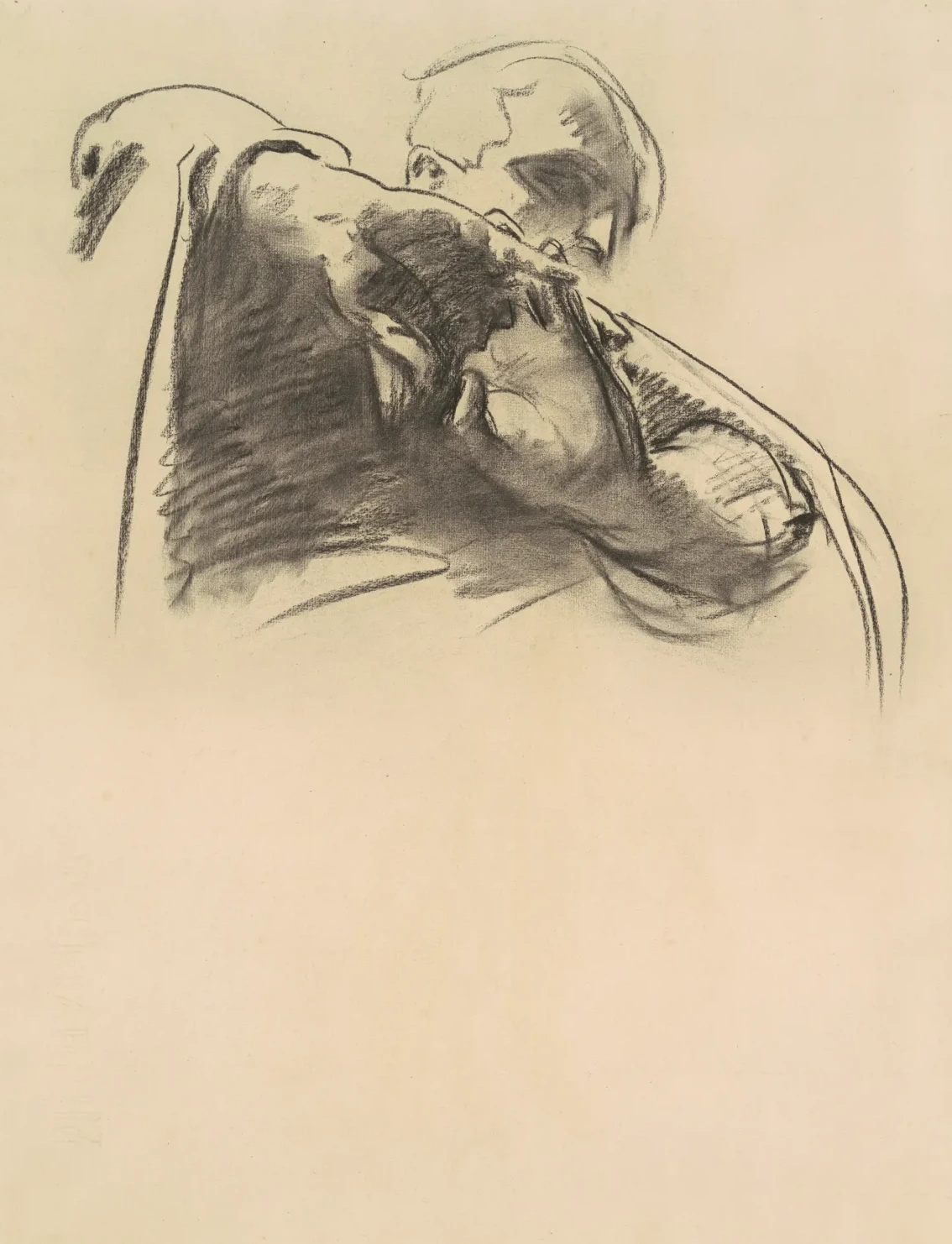 Study for "The Crucifixion and Death of Our Lord", John Singer Sargent