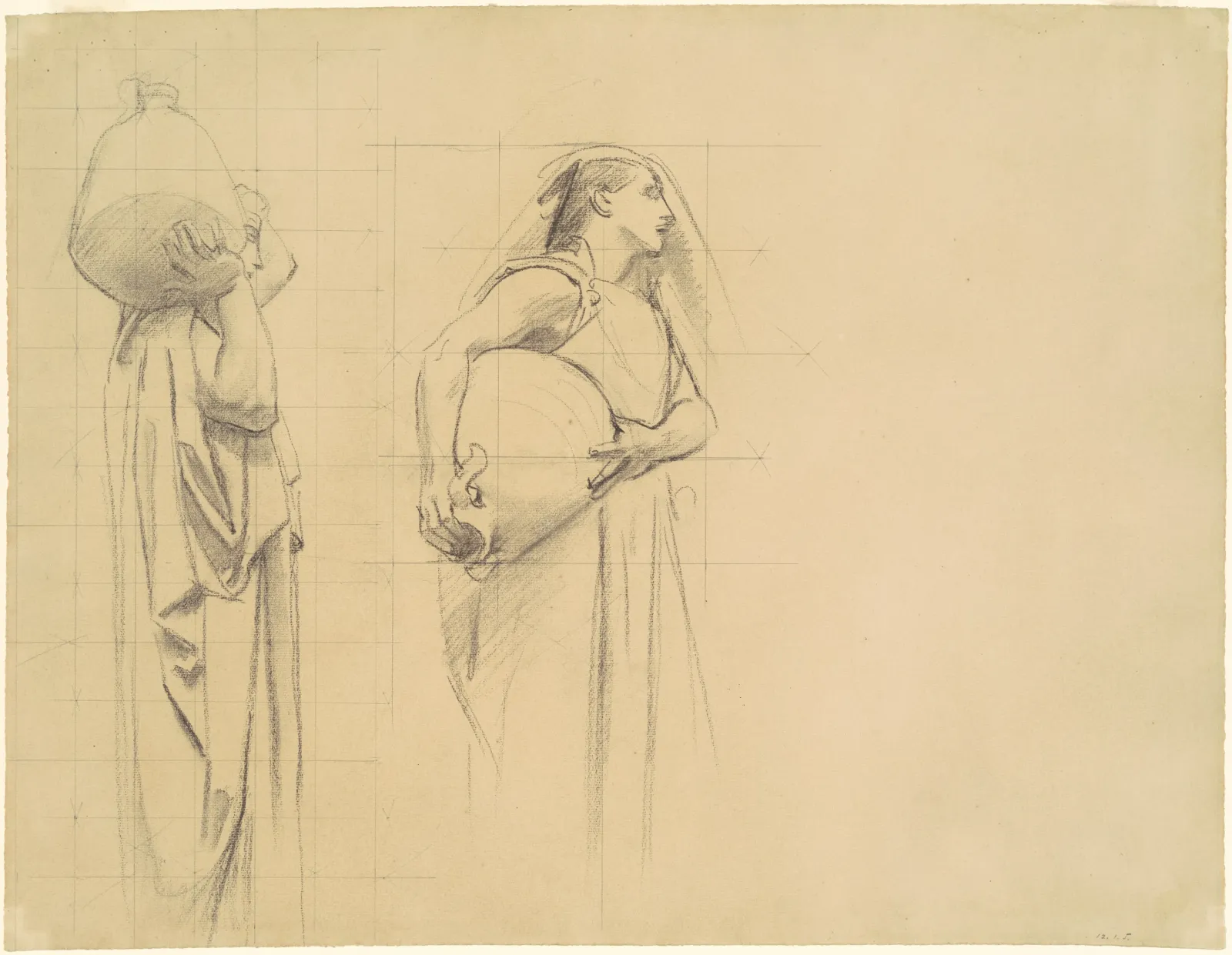 Study for "The Danaïdes", John Singer Sargent