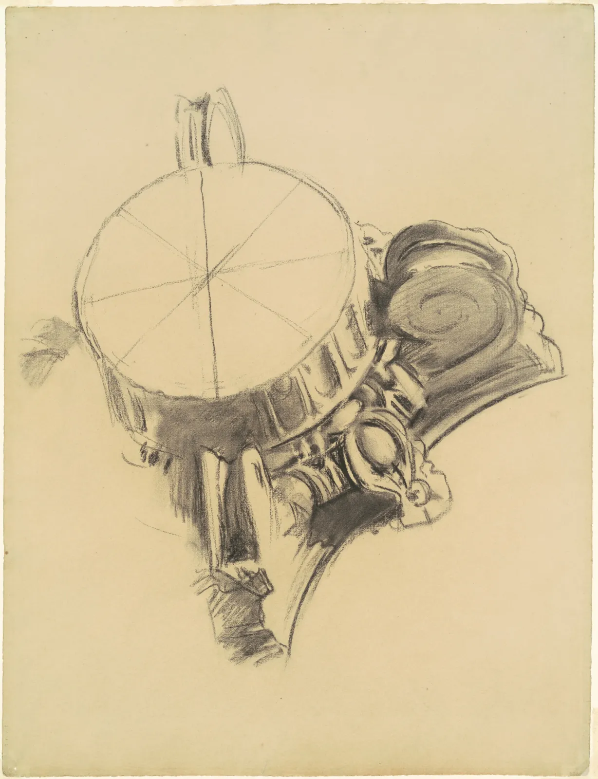 Study for "The Fall of Gog and Magog", John Singer Sargent