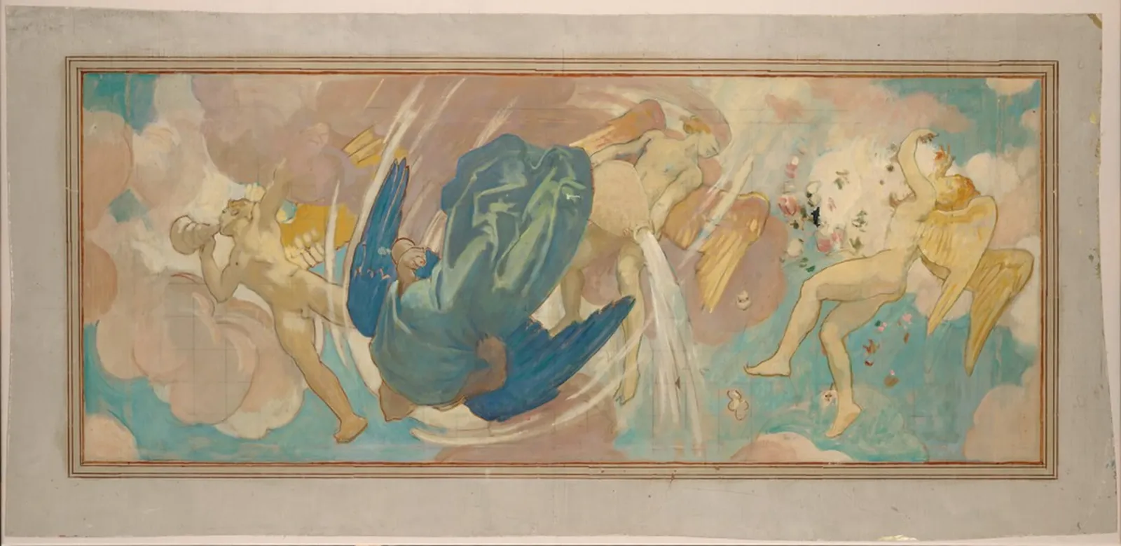 Study for "The Winds", Museum of Fine Arts, Boston, John Singer Sargent