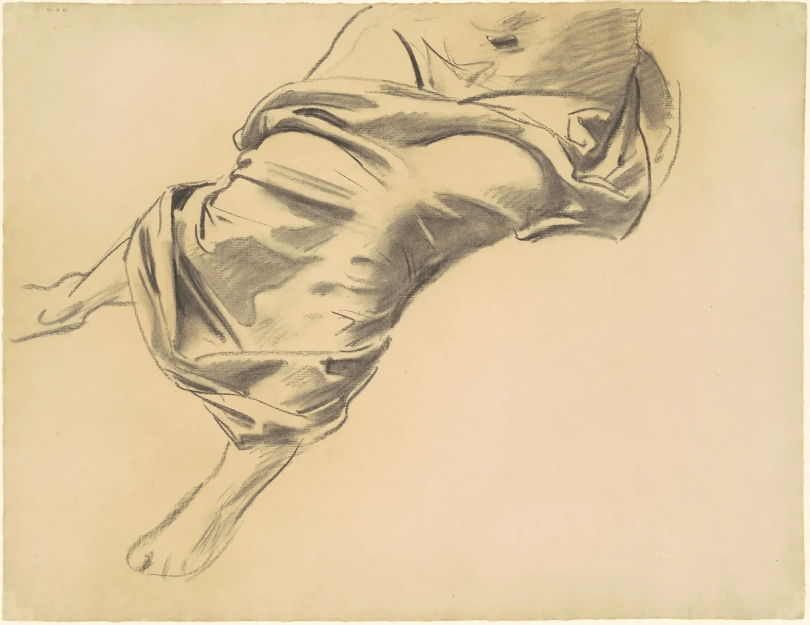 Study of a Draped Figure, John Singer Sargent