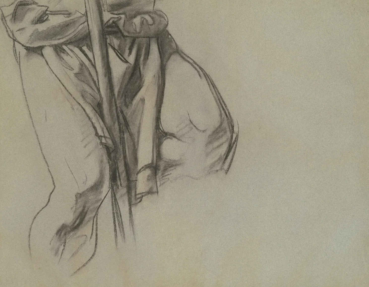 Study of Adam for the "Fifteen Mysteries of the Rosary", John Singer Sargent