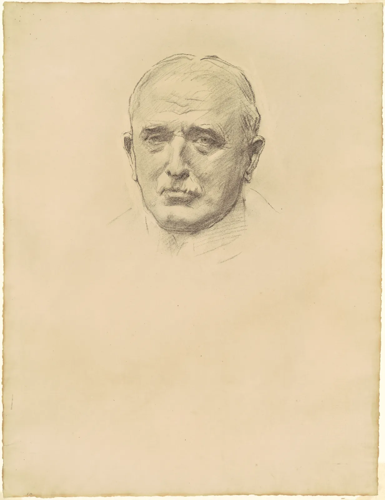 Study of Field Marshal John French for "General Officers of World War I", John Singer Sargent