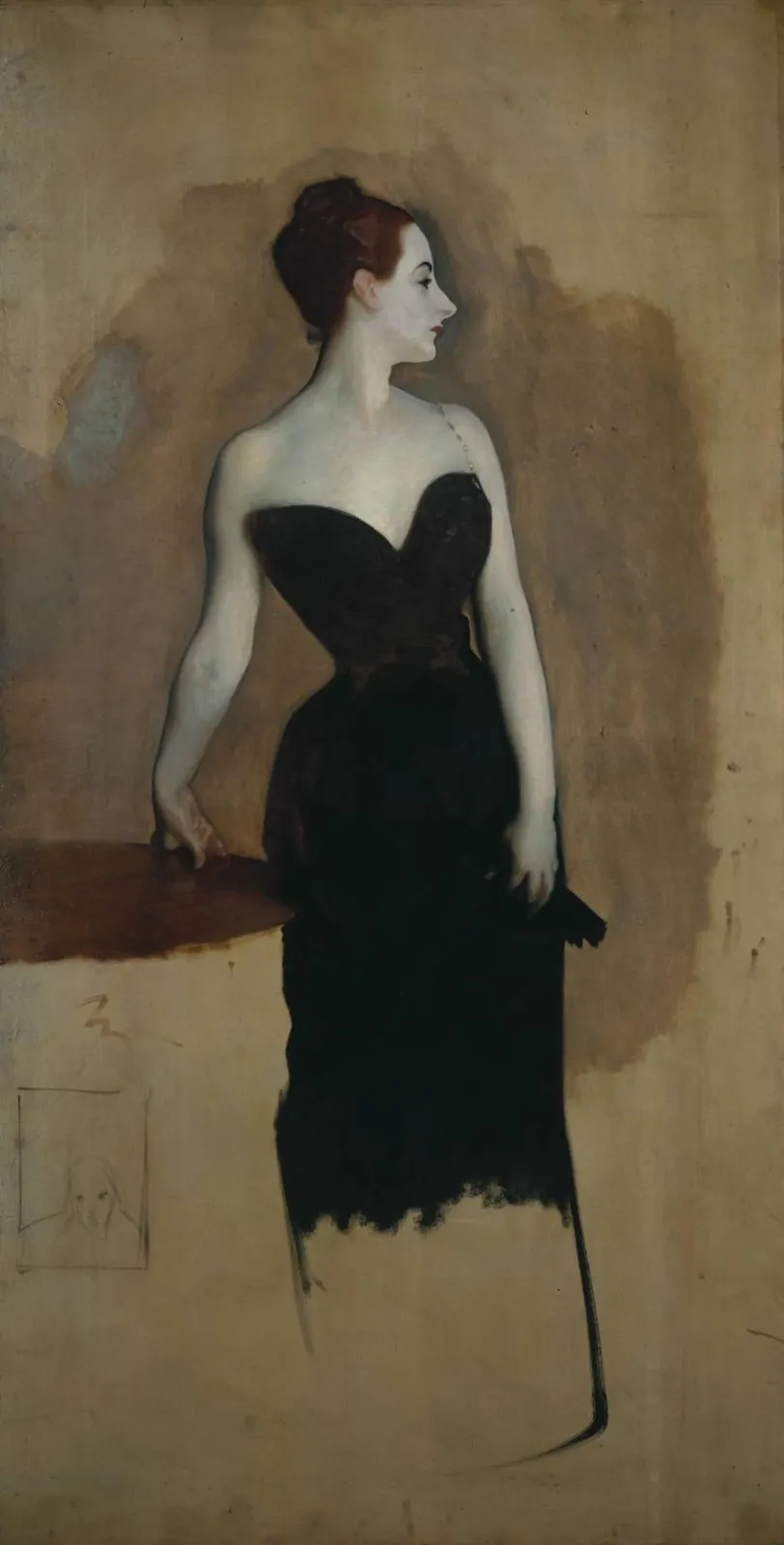 Study of Mme Gautreau, John Singer Sargent