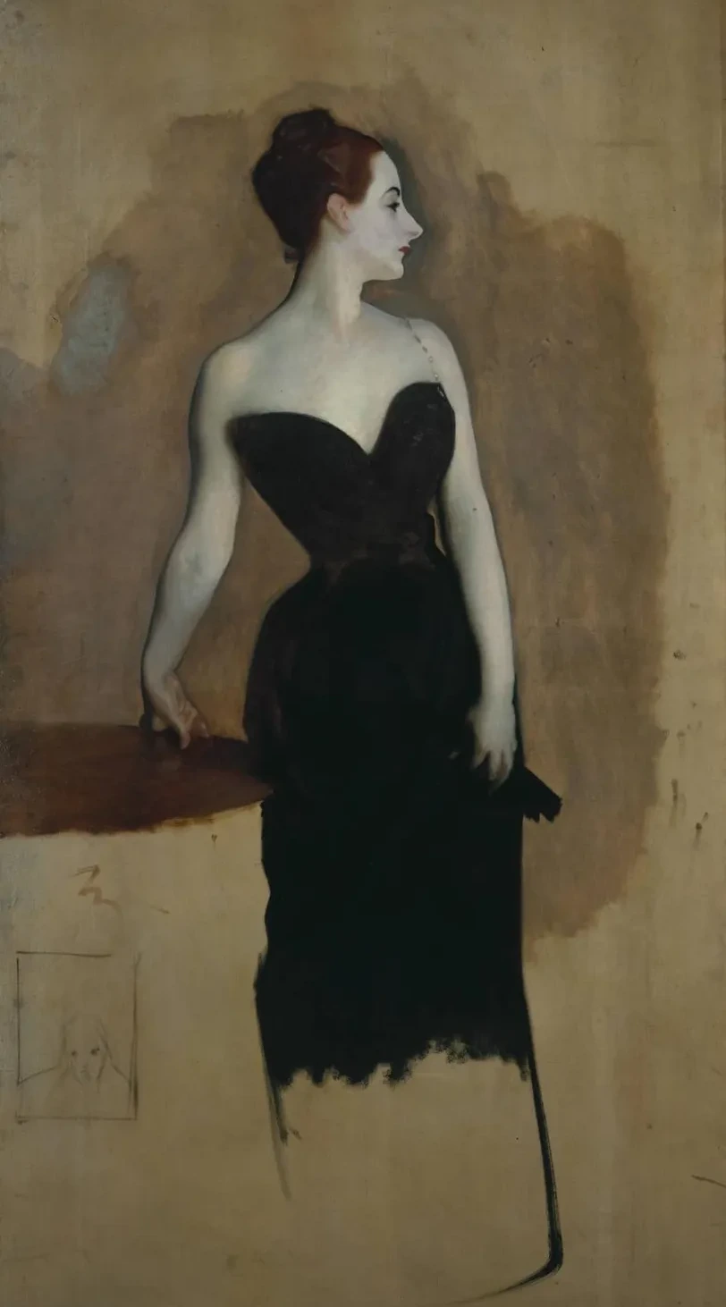 Study of Mme Gautreau, John Singer Sargent