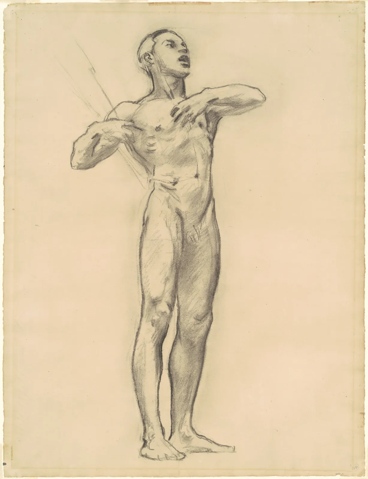 Study of Orpheus for "Classic and Romantic Art", John Singer Sargent