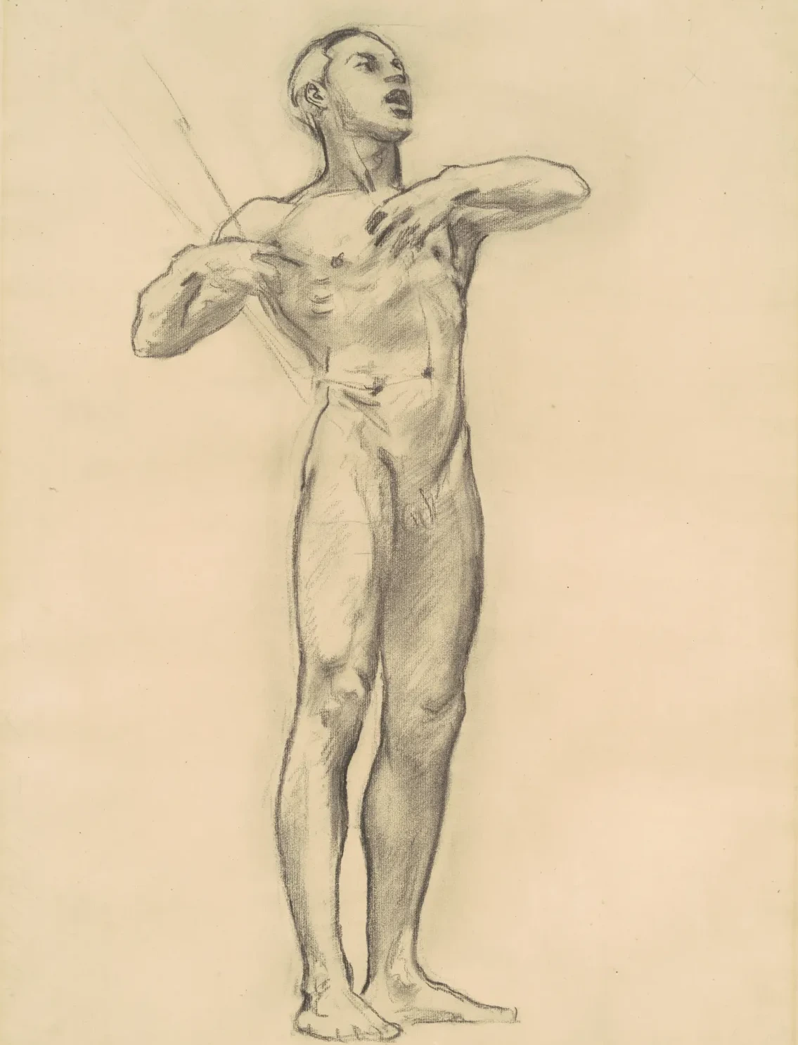 Study of Orpheus for "Classic and Romantic Art", John Singer Sargent