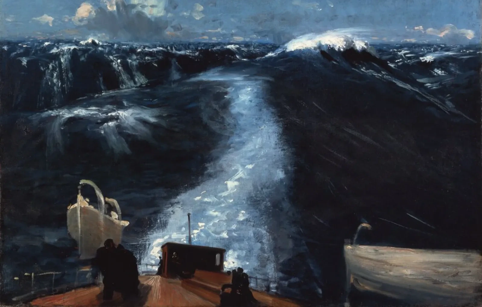 Tempête sur l'Atlantique, John Singer Sargent
