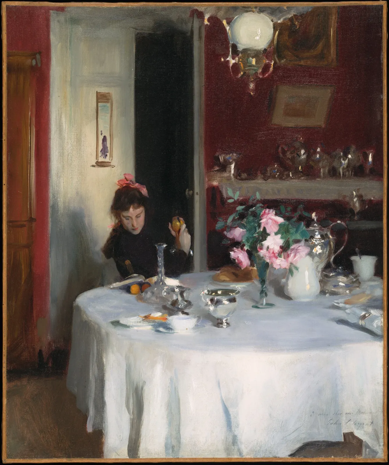 The Breakfast Table, John Singer Sargent