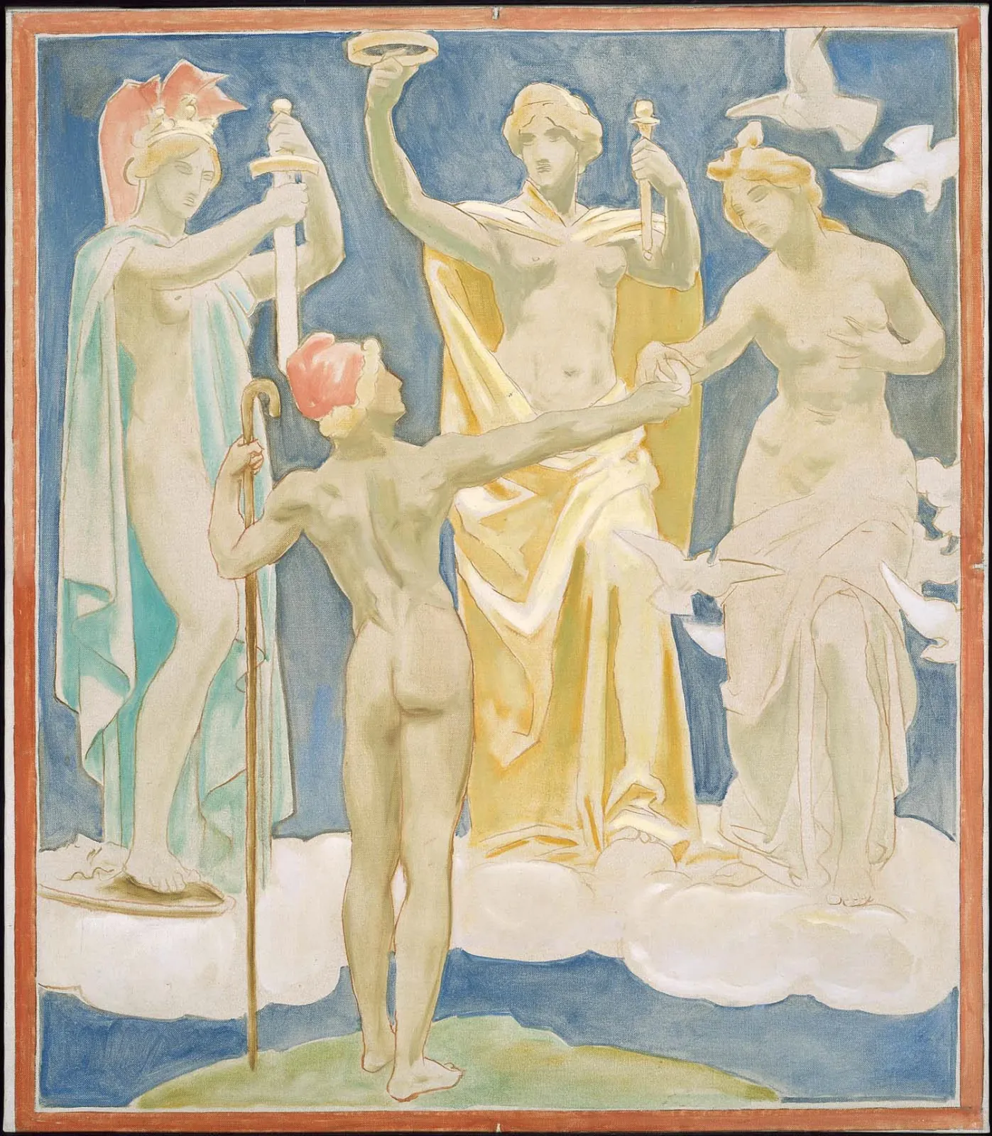 The Judgement of Paris, John Singer Sargent