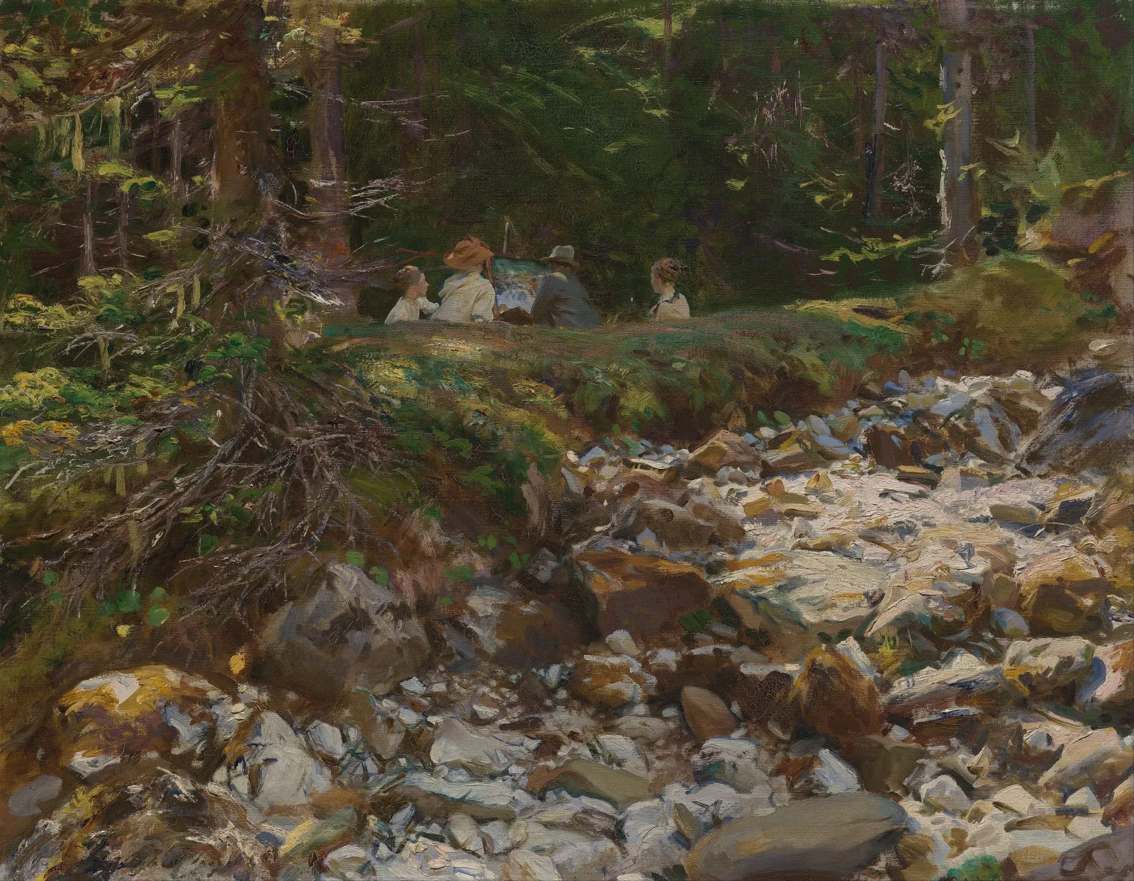 The Master and His Pupils, John Singer Sargent