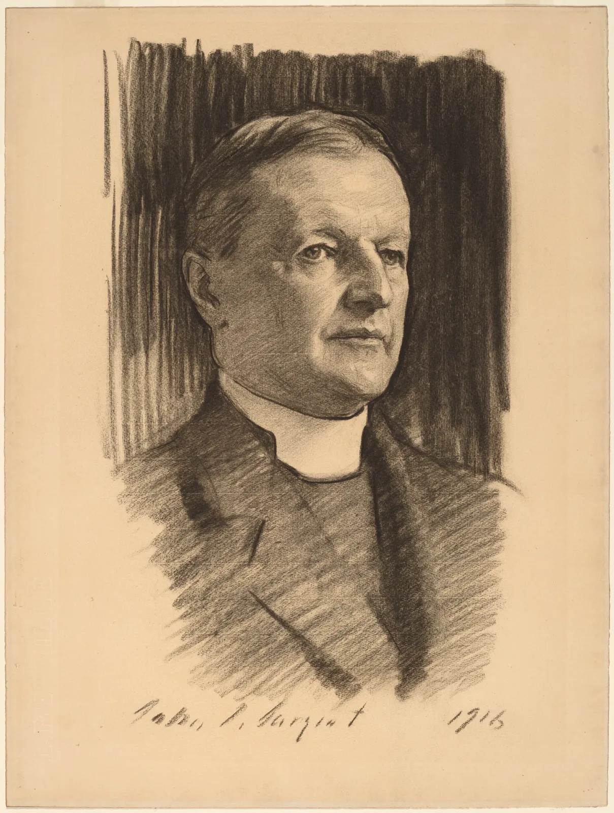 The Rt. Reverend William Lawrence, John Singer Sargent