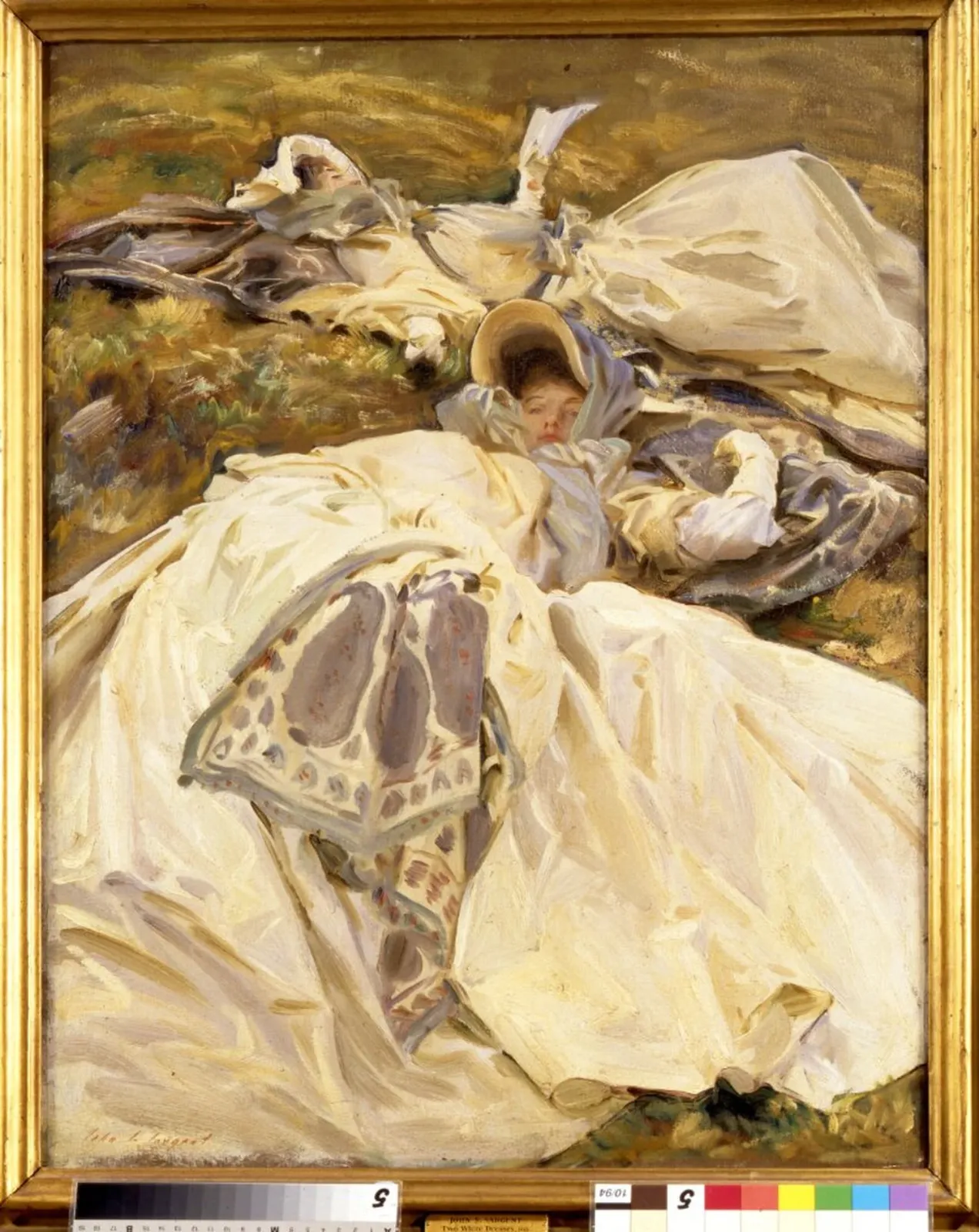 Two Girls in White Dresses, John Singer Sargent