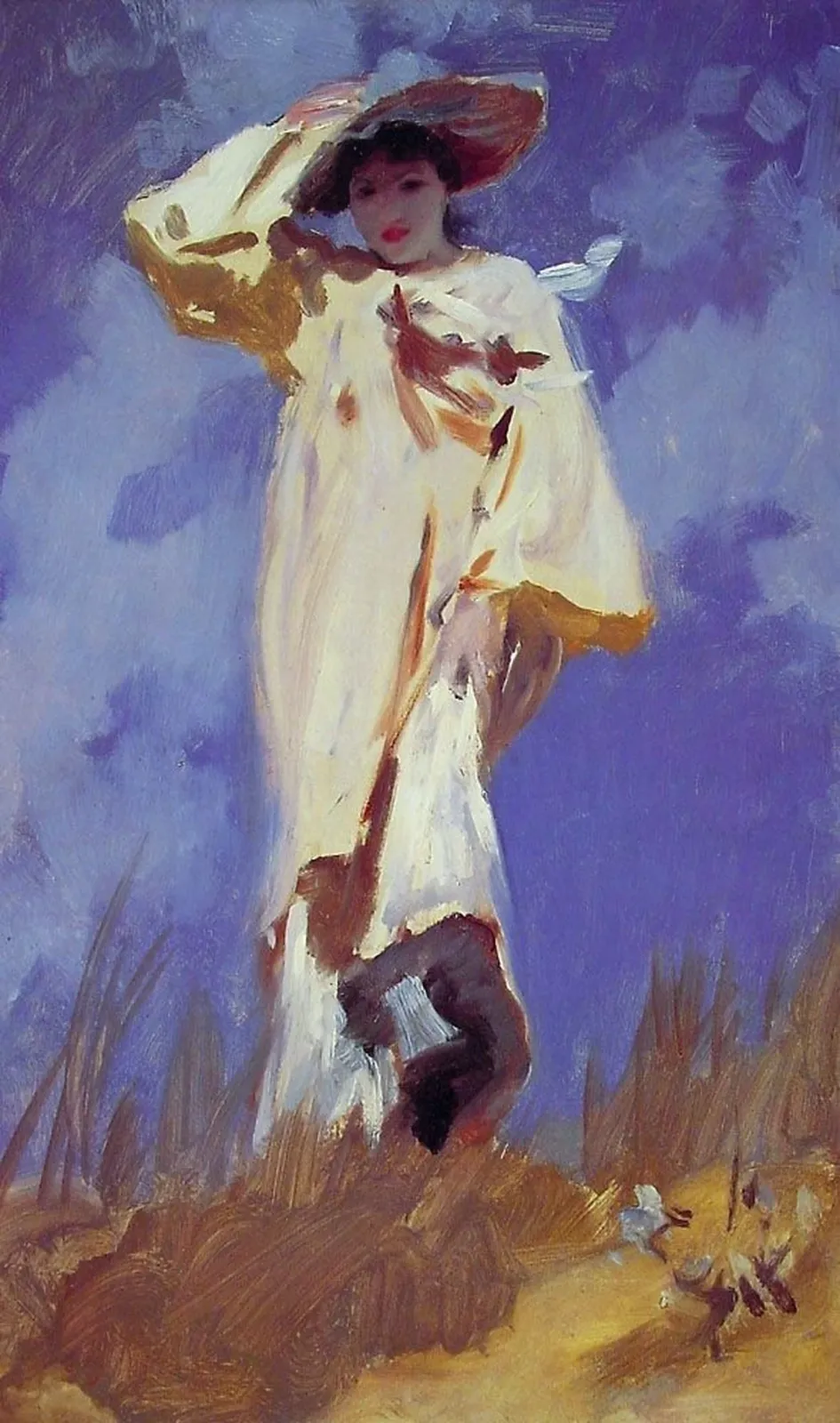 Un coup de vent (Judith Gautier), John Singer Sargent
