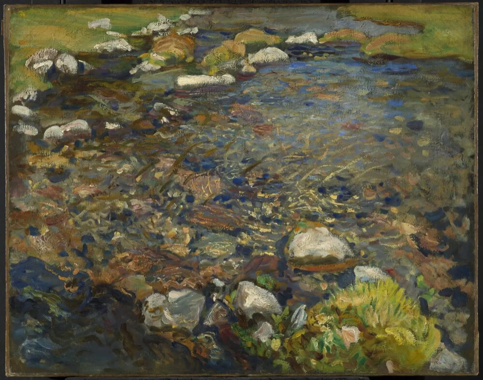 Val d'Aosta: A Stream over Rocks, John Singer Sargent