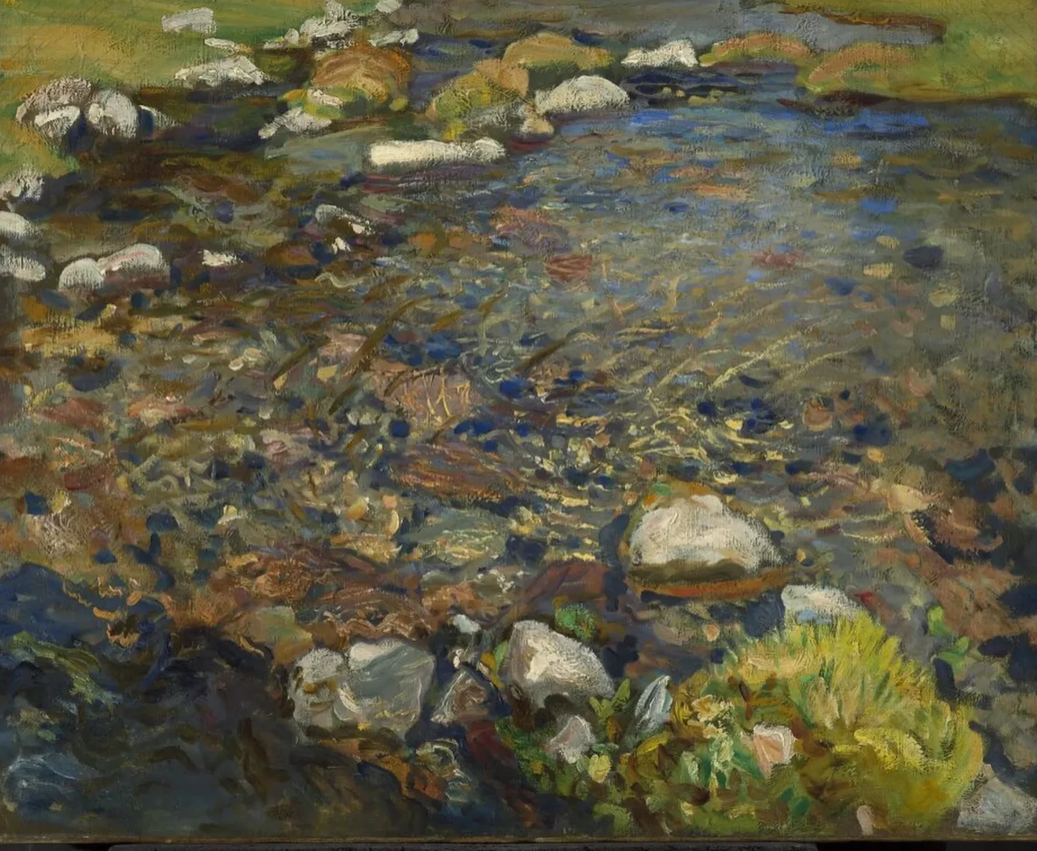 Val d'Aosta: A Stream over Rocks, John Singer Sargent