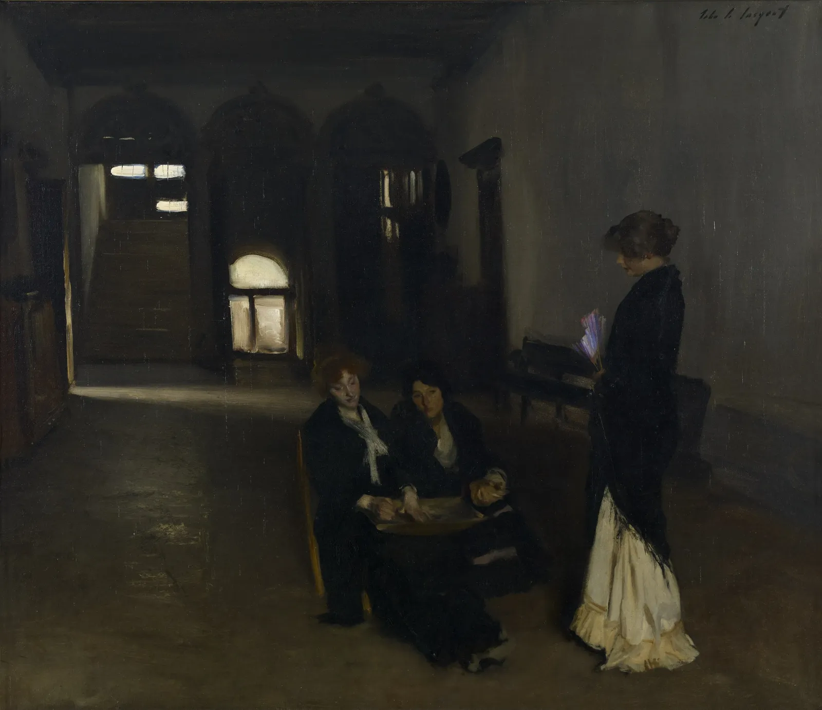 Venetian Bead Stringers, John Singer Sargent