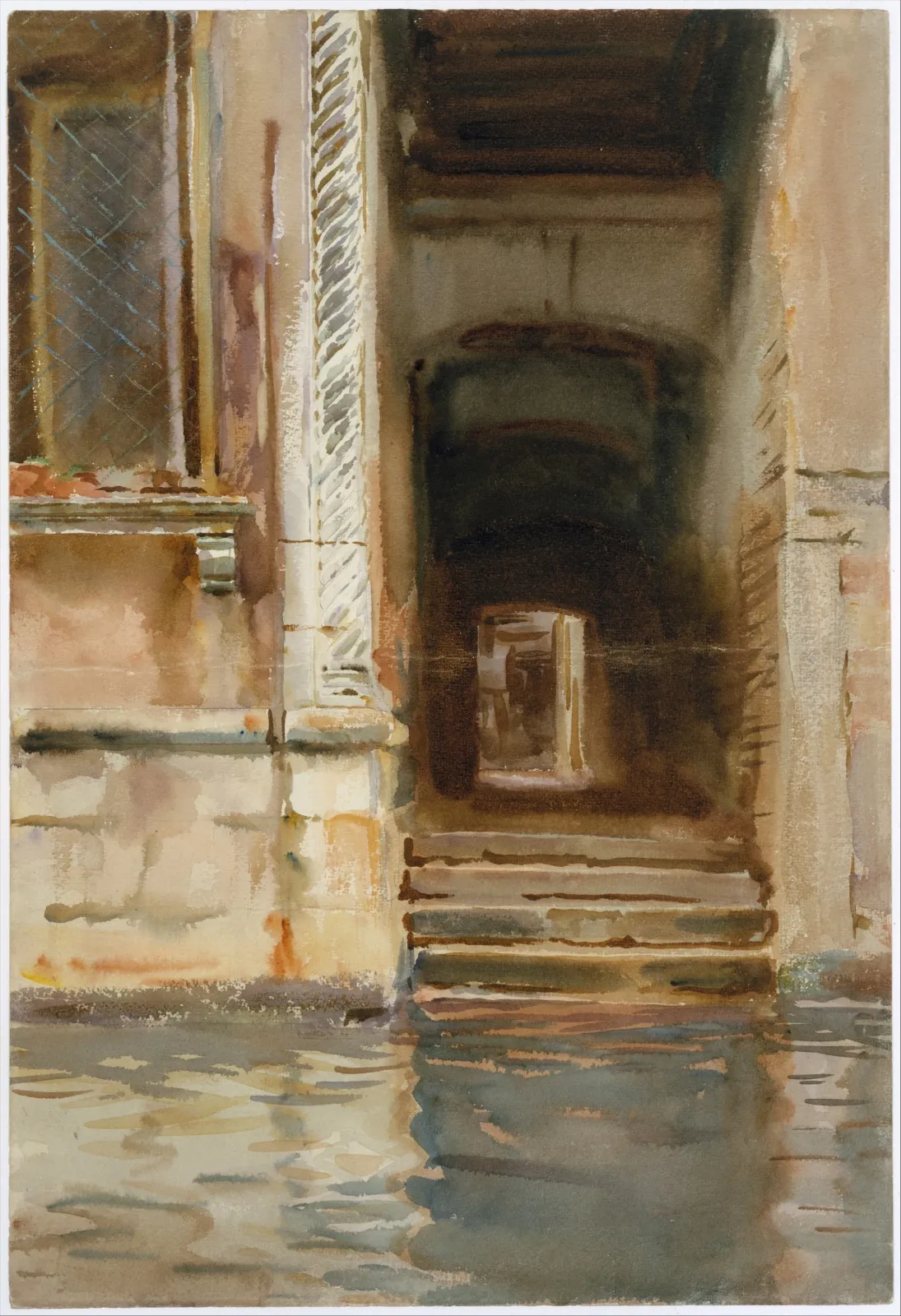 Venetian Passageway, John Singer Sargent