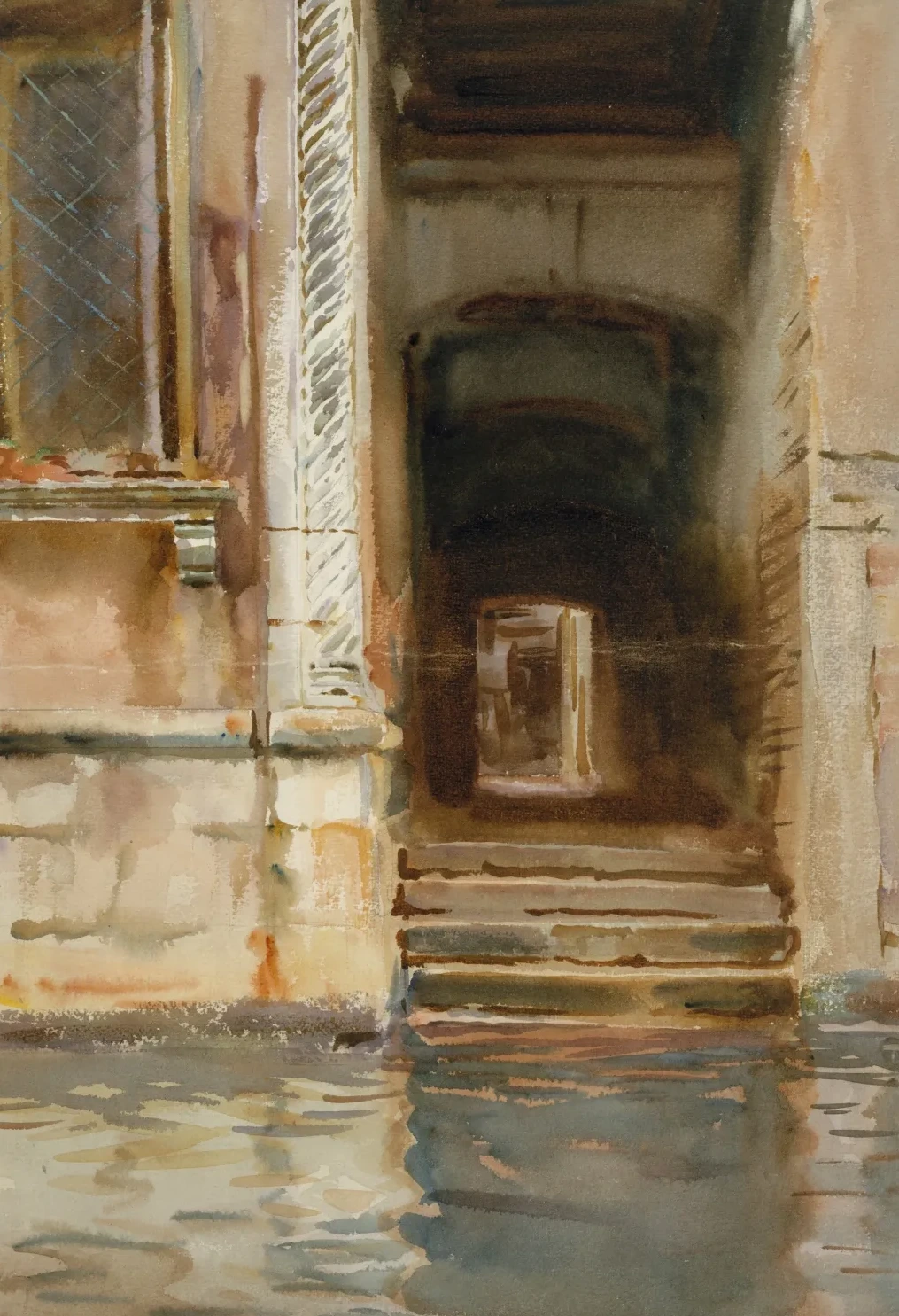 Venetian Passageway, John Singer Sargent