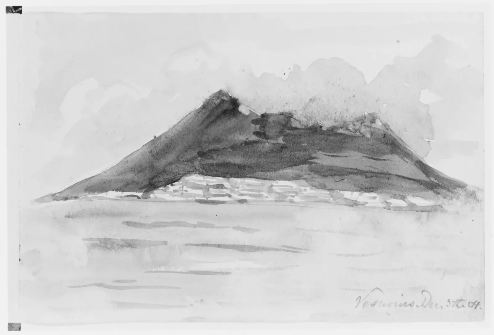 Vesuvius, John Singer Sargent