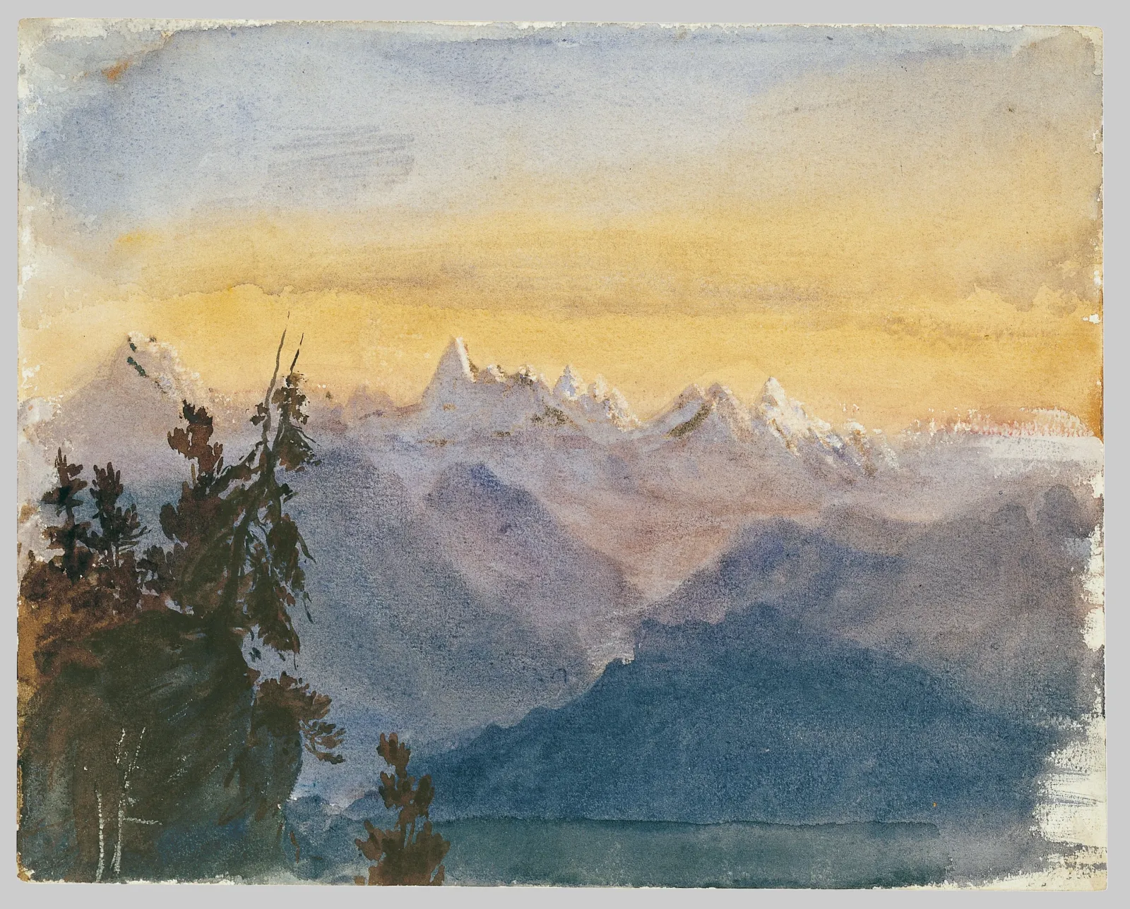 View from Mount Pilatus, John Singer Sargent