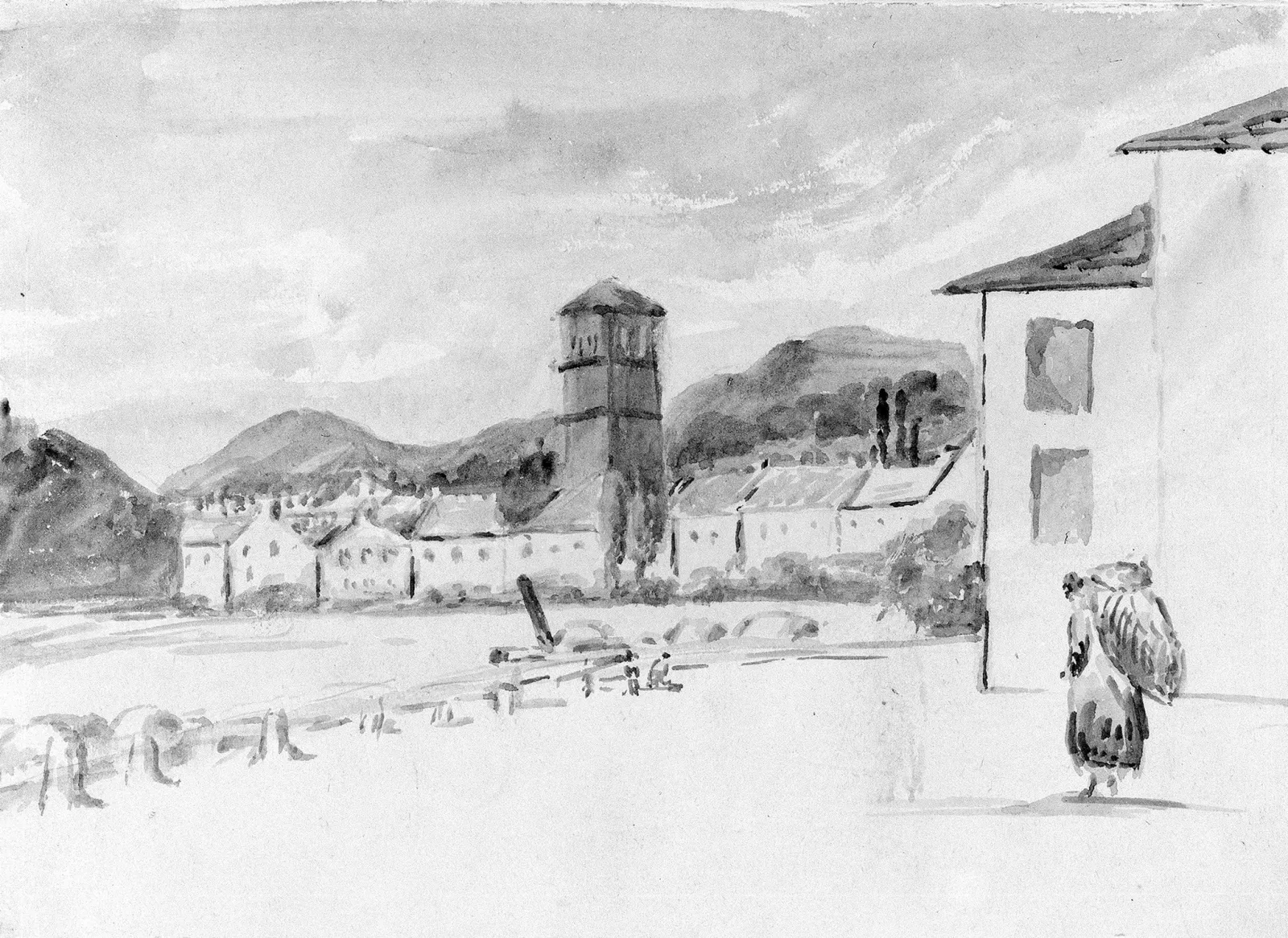 View of a Southern City, John Singer Sargent