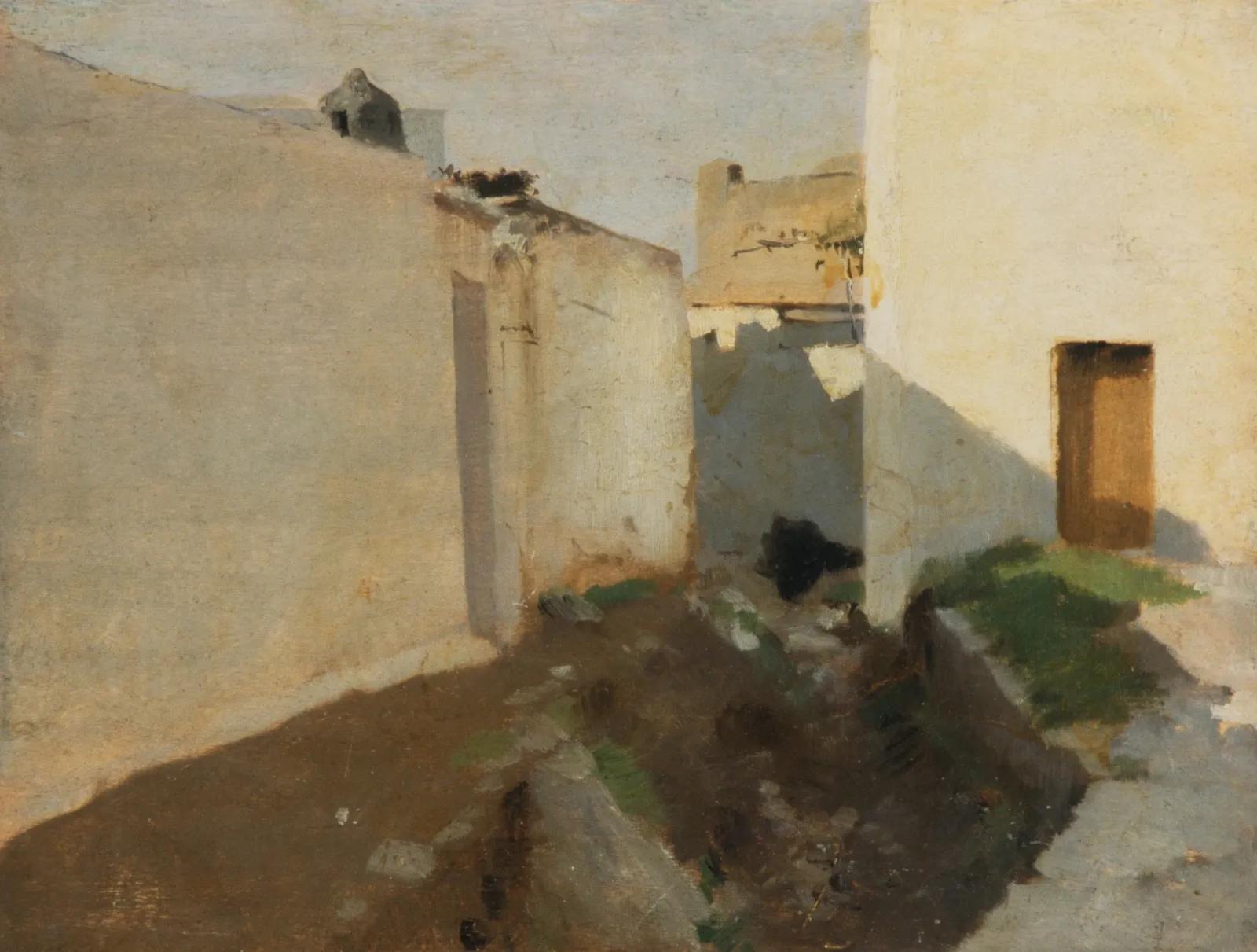 White Walls in Sunlight, Morocco, John Singer Sargent