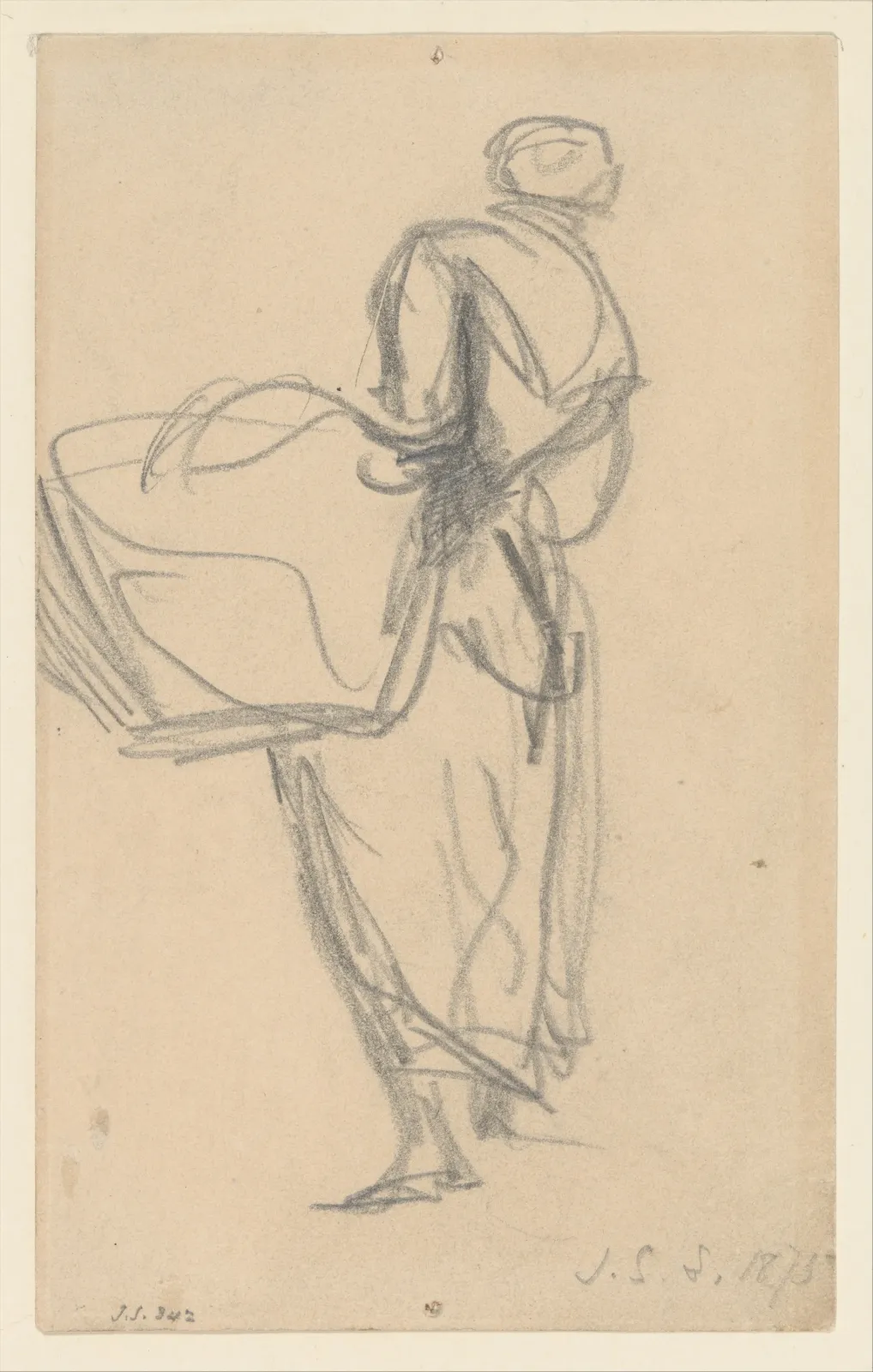 Woman with Basket, John Singer Sargent