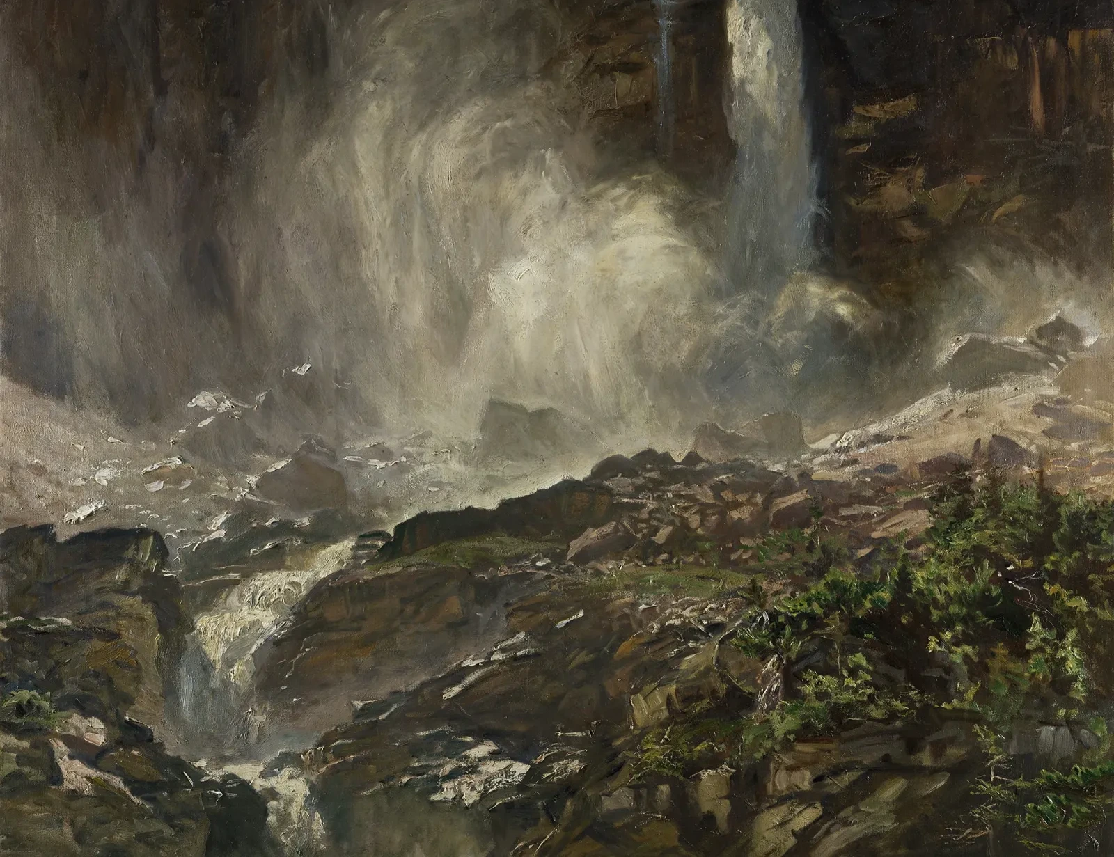 Yoho Falls, John Singer Sargent