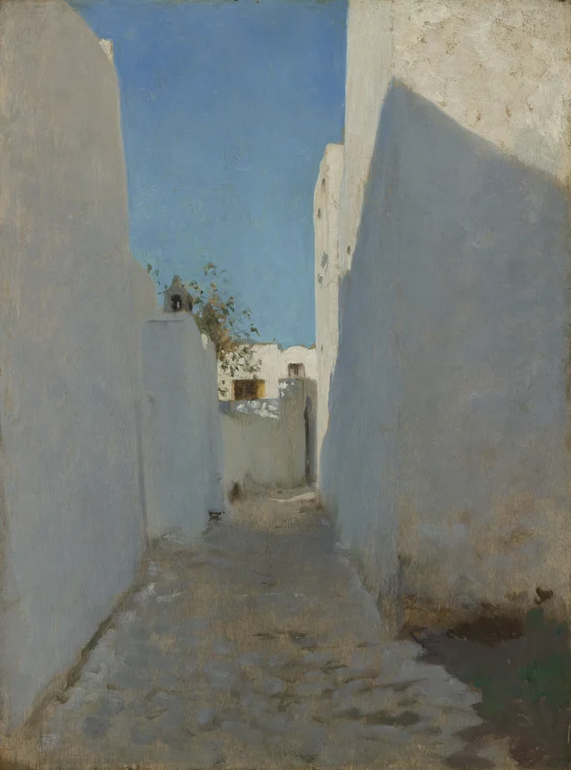 Escena callejera marroquí
