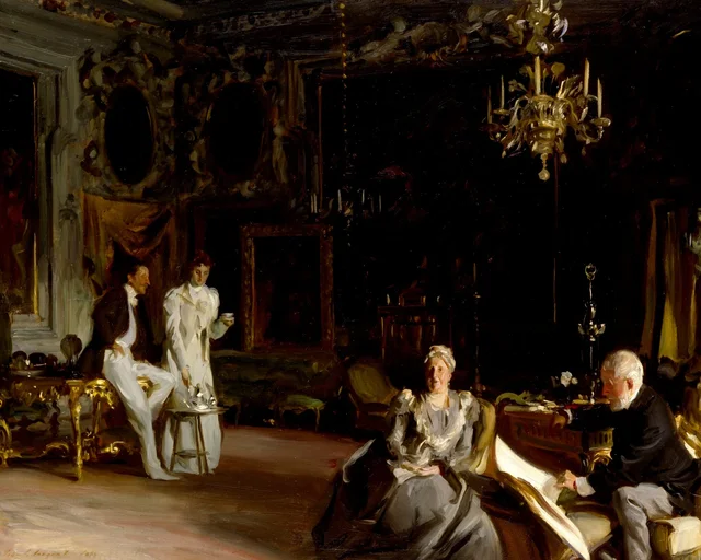 Un interior en Venecia