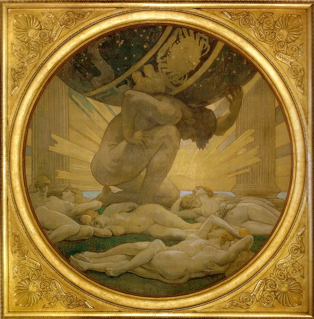 Atlas et les Hespérides