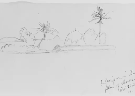 Benjamin's Tomb, 1904 (from Sketchbook)