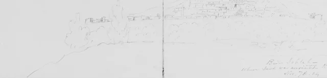 ベト・ヤフラ、1904年（素描帳より）