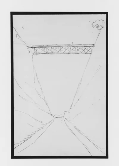 Bridge Crossing a Perspective Road (from Sketchbook)
