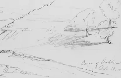 Cana of Gahlee (from Sketchbook)