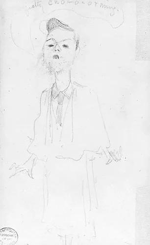 Caricature of a Man