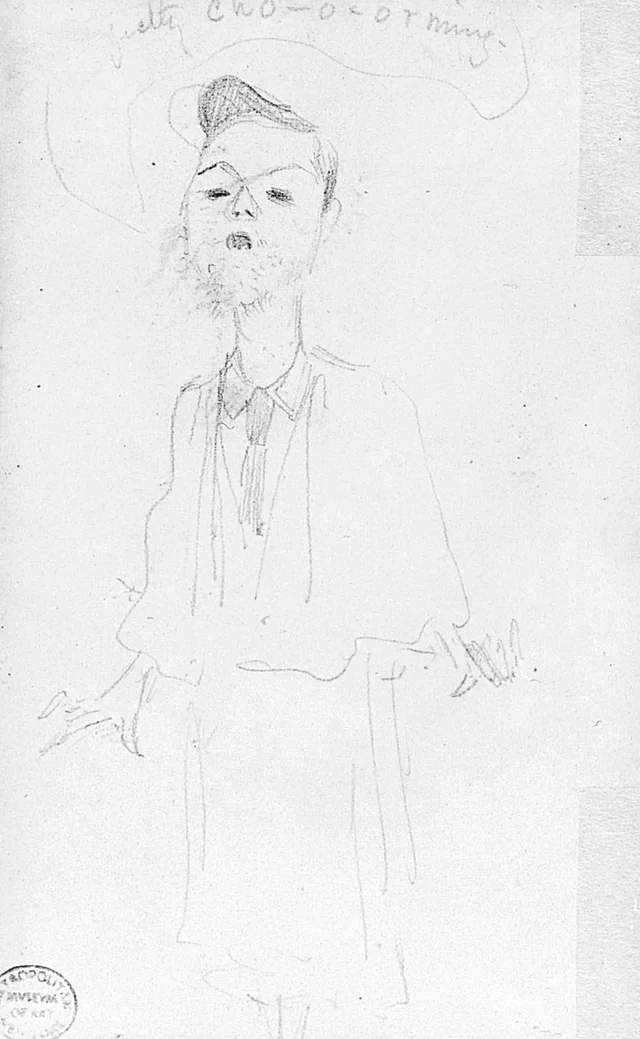 男の戯画
