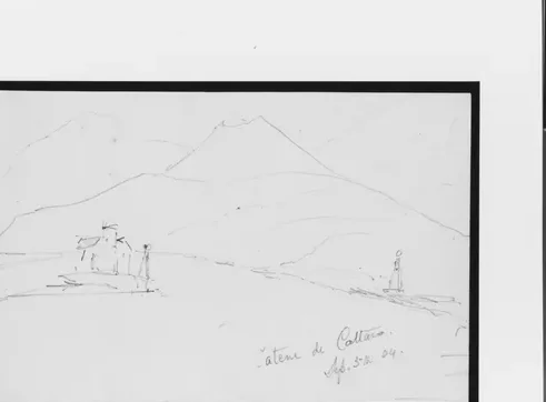Catene de Cattaro (from Sketchbook)